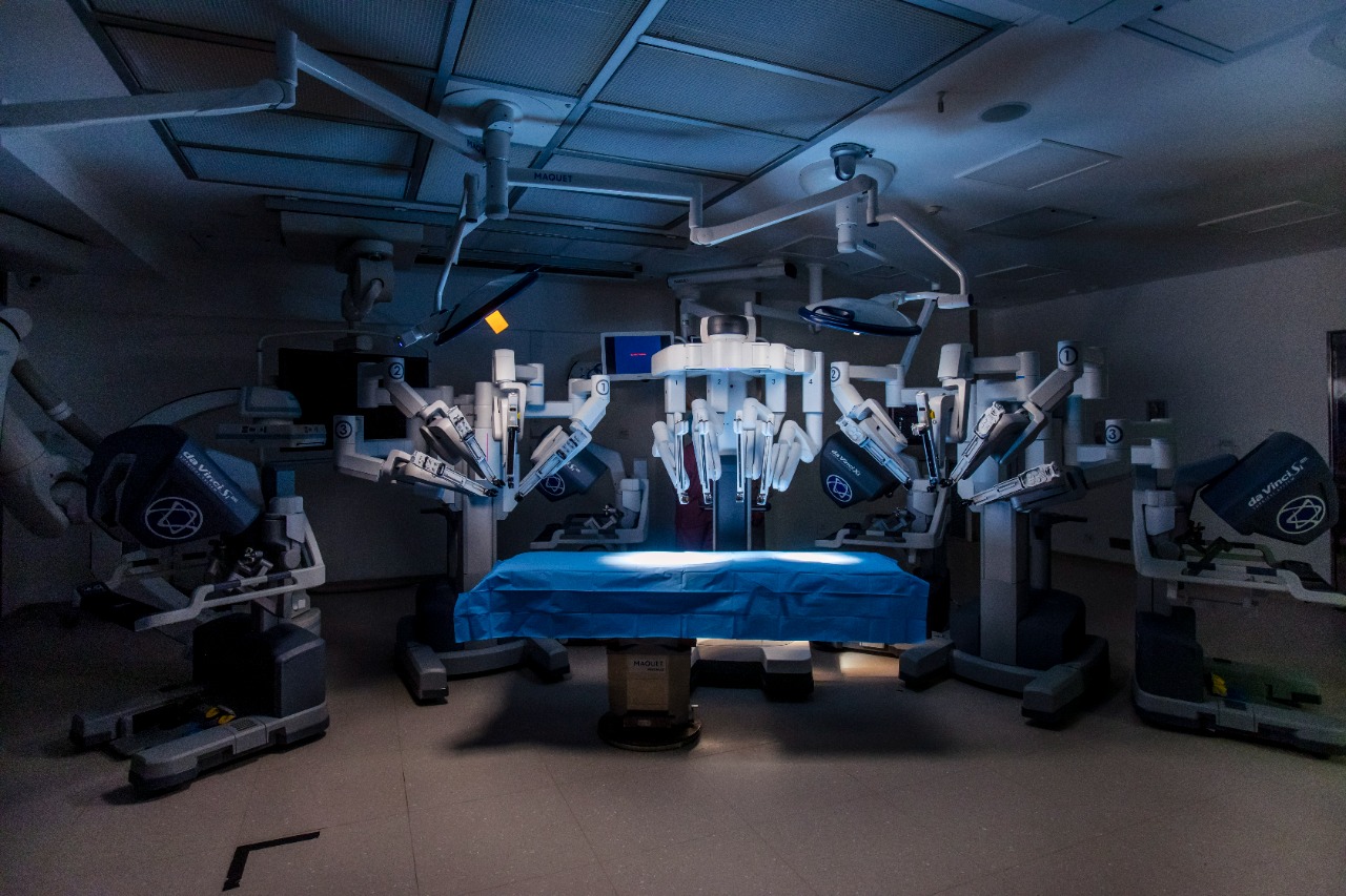 Treinamento Cirurgia Robotica Einstein