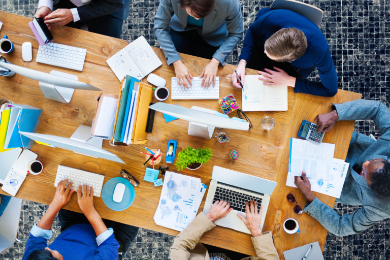 Business,people,working,office,corporate,team,concept